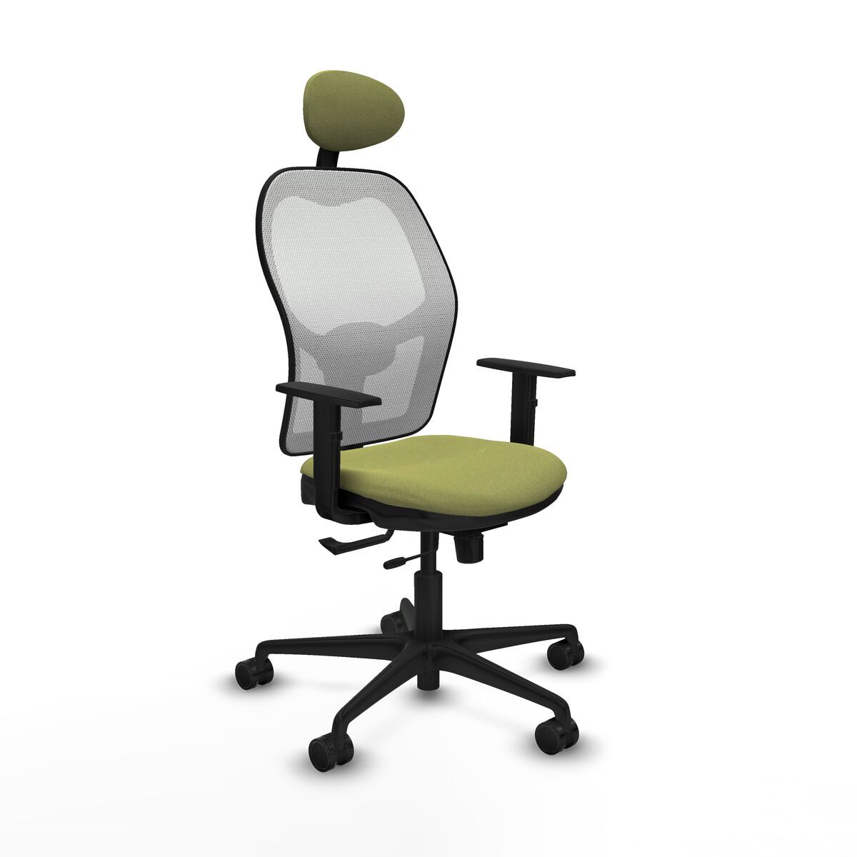 Silla de Oficina con Cabecero Jorquera Piqueras y Crespo 1D036N1 Verde