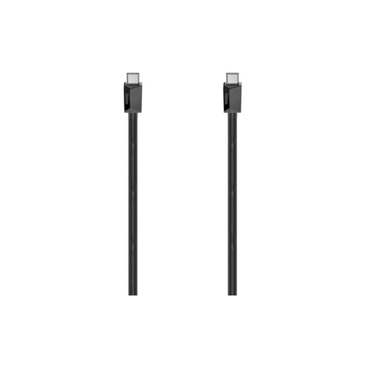 Cable USB-C a USB-C Hama 00200786 Negro 3 m