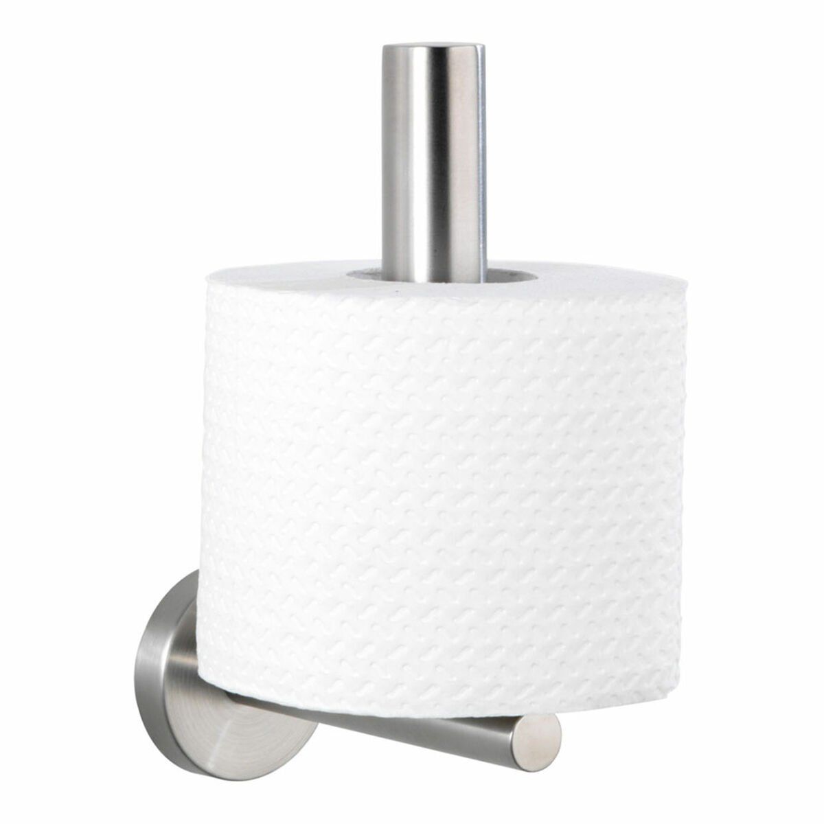 Portarrollos de Papel Higiénico Wenko bosio Acero Inoxidable 8 X 18 X 12,5 CM Acero