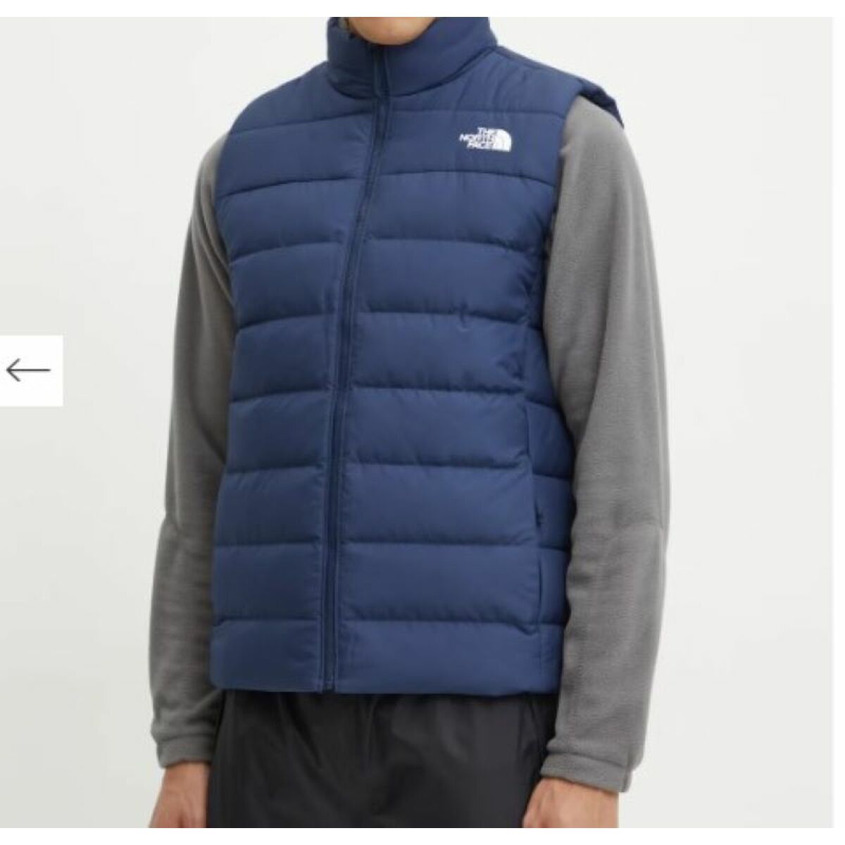 Chaleco Acolchado para Hombre The North Face M ACONCAGUA 3 VEST NF0A84IK4GV1 Azul marino