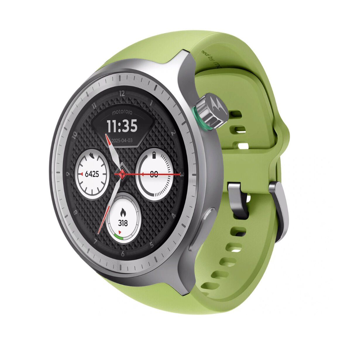 Smartwatch Motorola Moto Watch 47mm Plateado 1,43" 47 mm 46 mm Ø 47 mm
