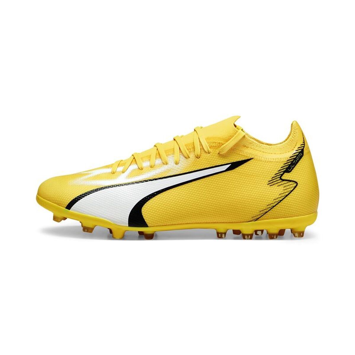 Botas de Fútbol para Adultos Puma Ultra Match Mg Amarillo