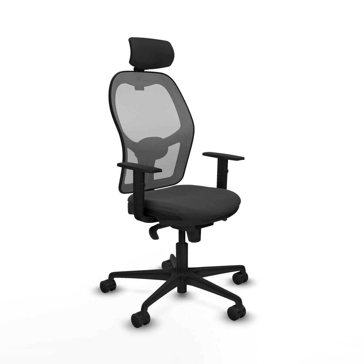 Silla de Oficina Piqueras y Crespo 1D036N2 Gris oscuro