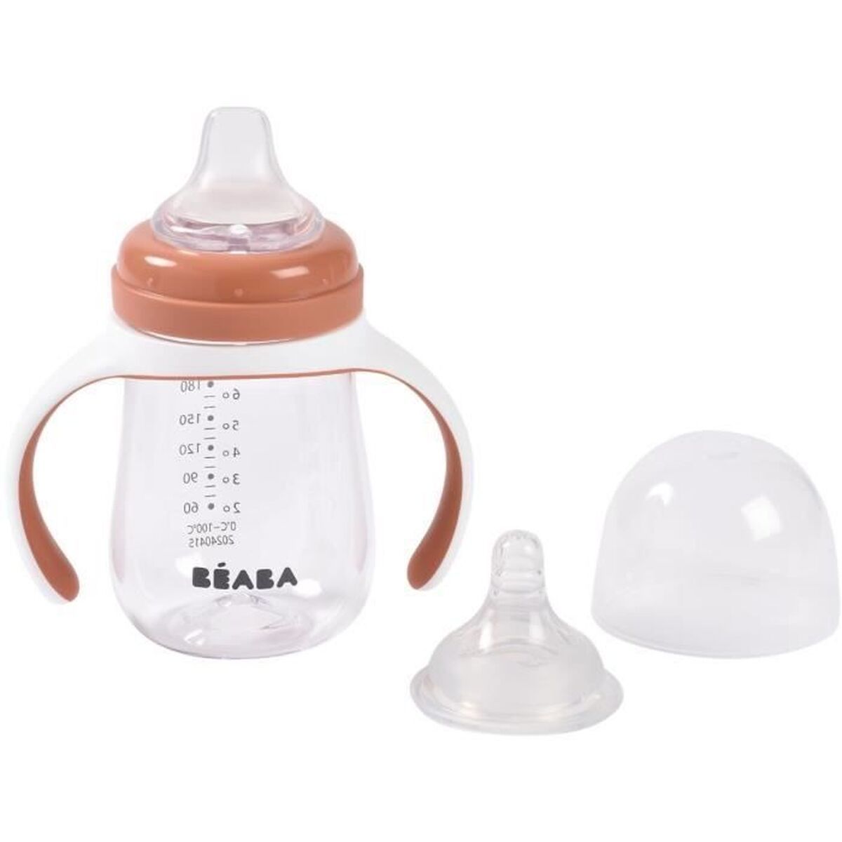 Vaso de Aprendizaje Béaba Naranja 210 ml