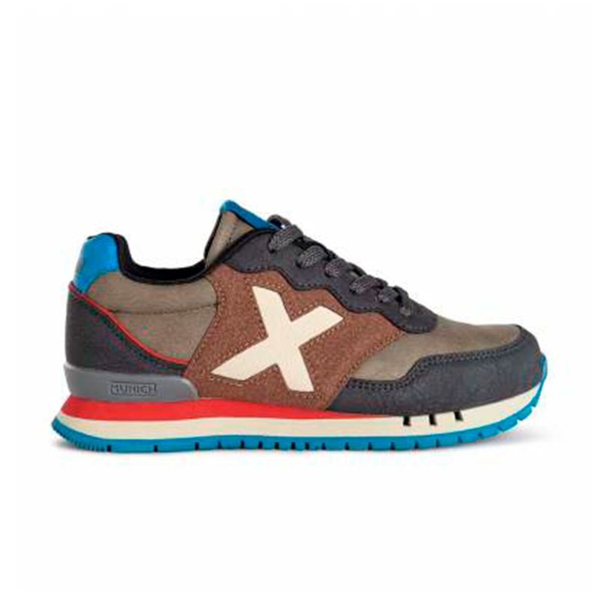 Zapatillas Deportivas Infantiles Munich Marrón