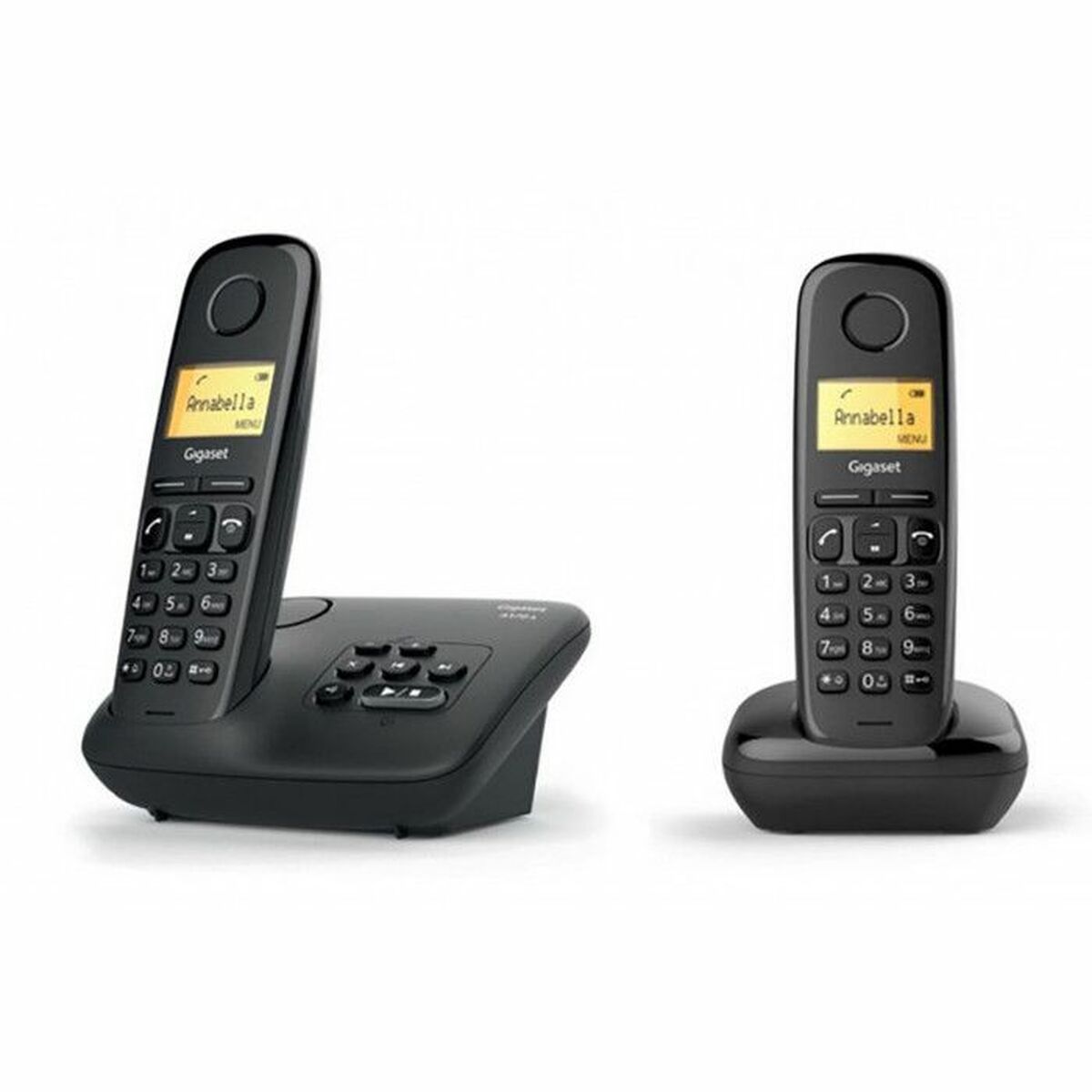 Teléfono Inalámbrico Gigaset Negro Ambar
