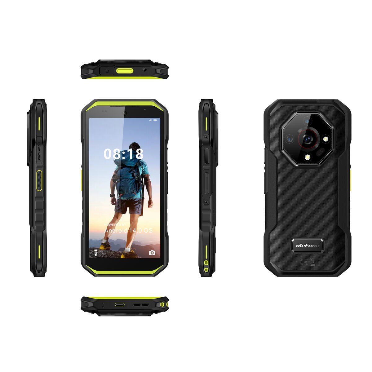 Smartphone Ulefone ARMOR X32 PRO 16 GB RAM 256 GB Negro