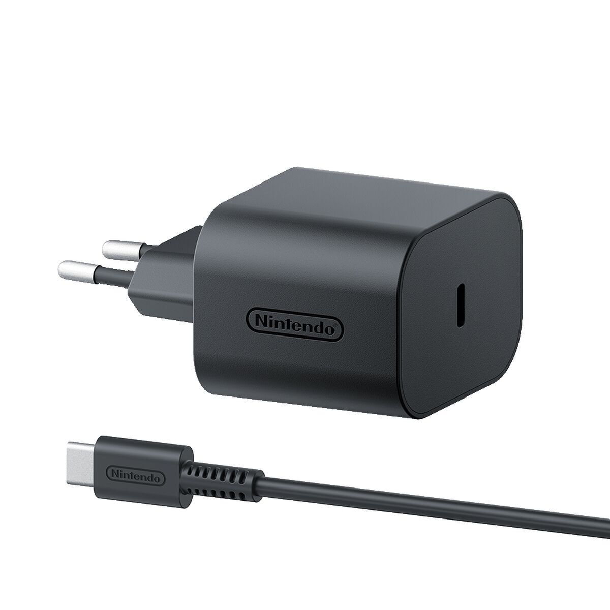 Cable USB Nintendo CARGA N-SWITCH 2 Negro 1,5 m