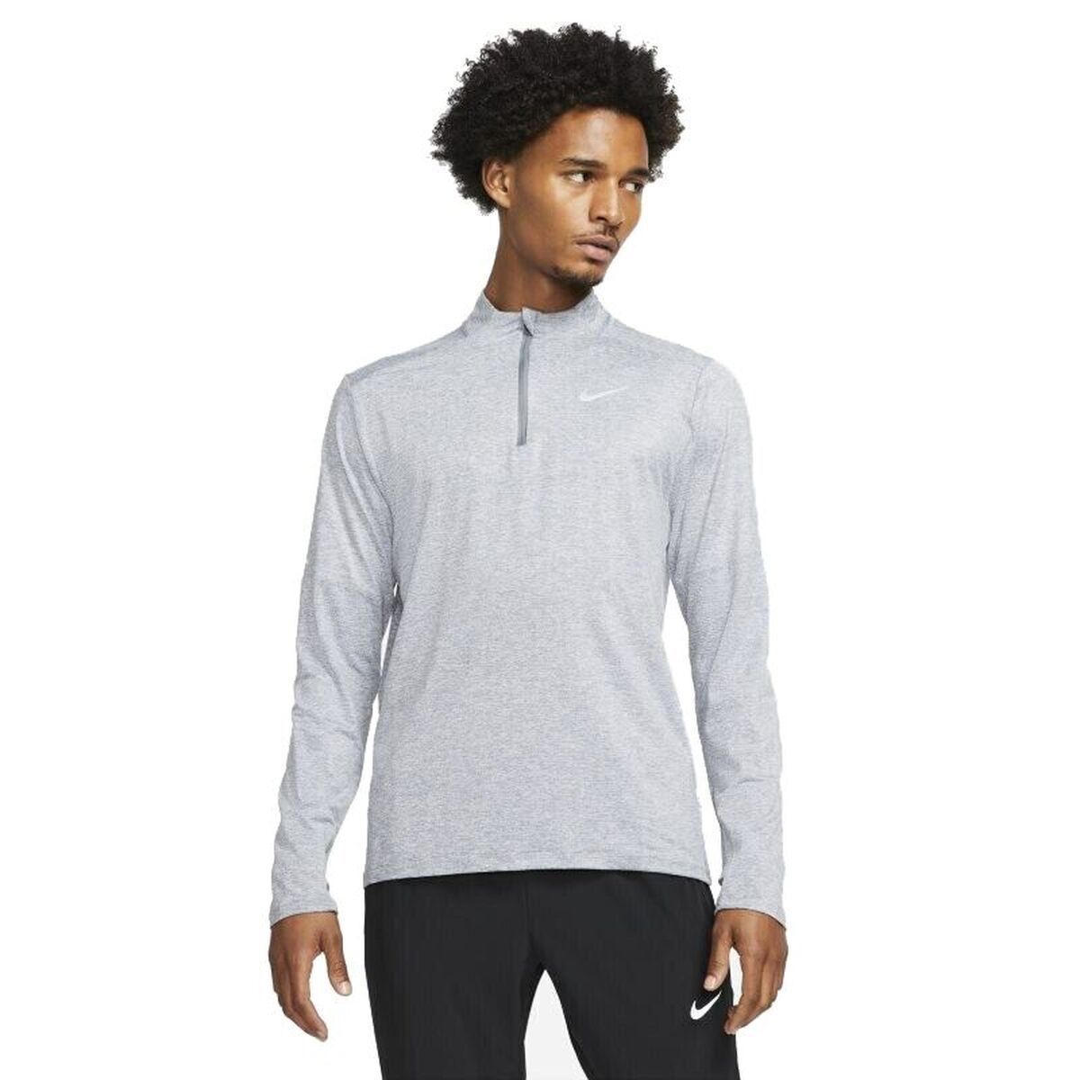 Sudadera con Capucha Hombre Nike Dri-FIT Element Gris claro