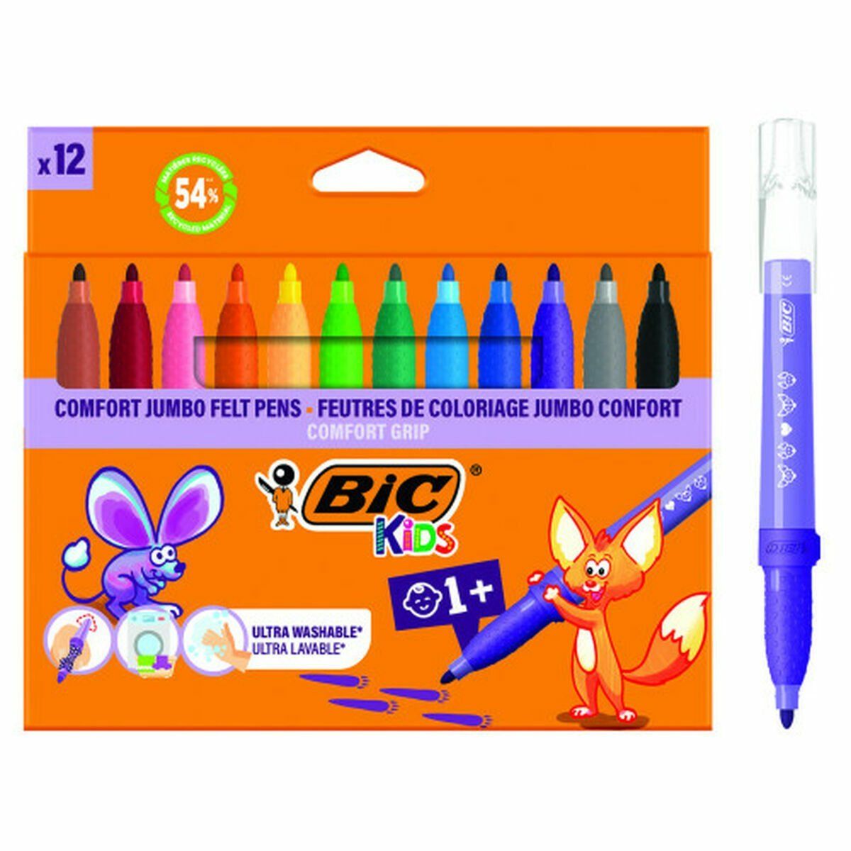 Set de Rotuladores Bic 517250 Multicolor (12 Unidades)