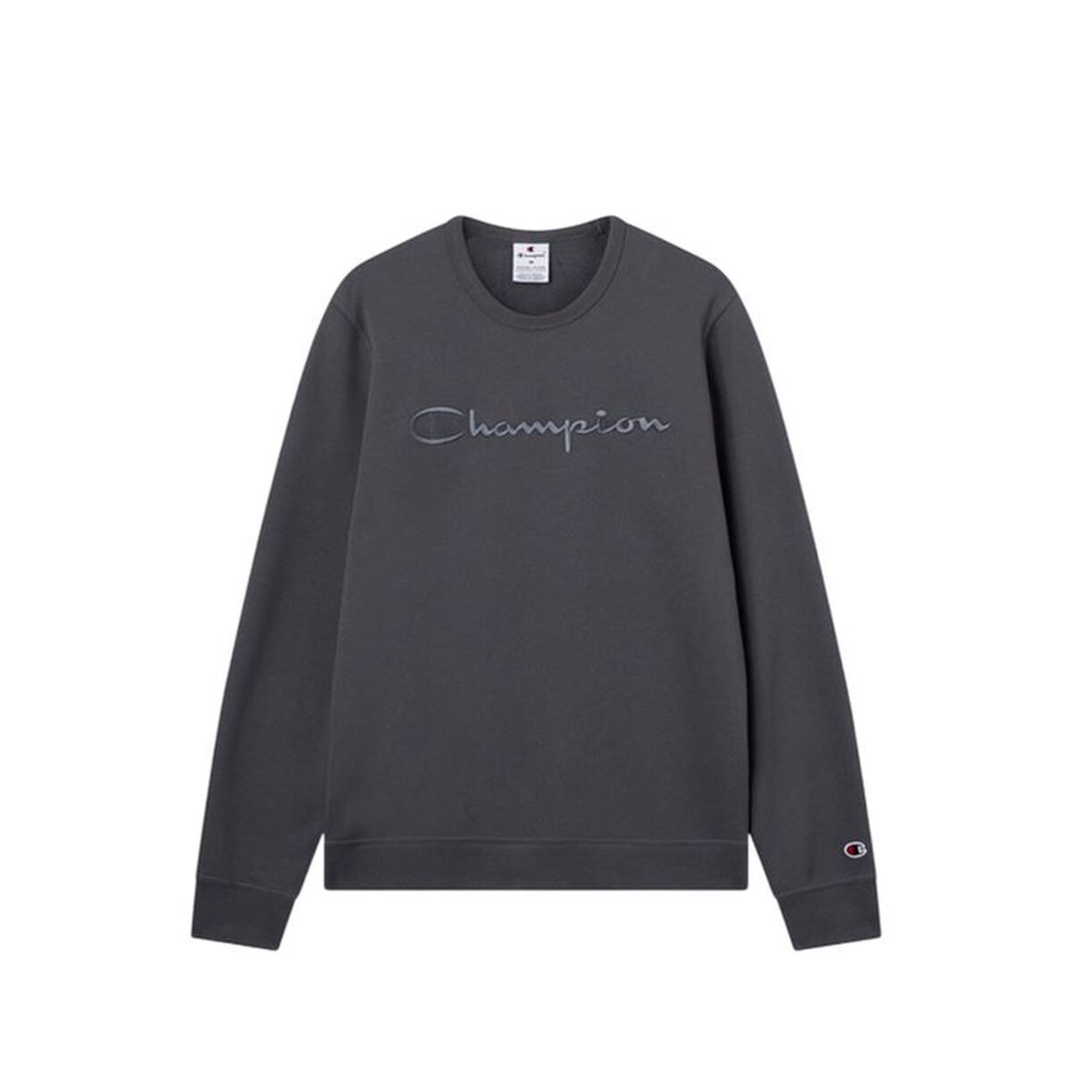 Sudadera sin Capucha Hombre Champion Icons Tonal Gris oscuro