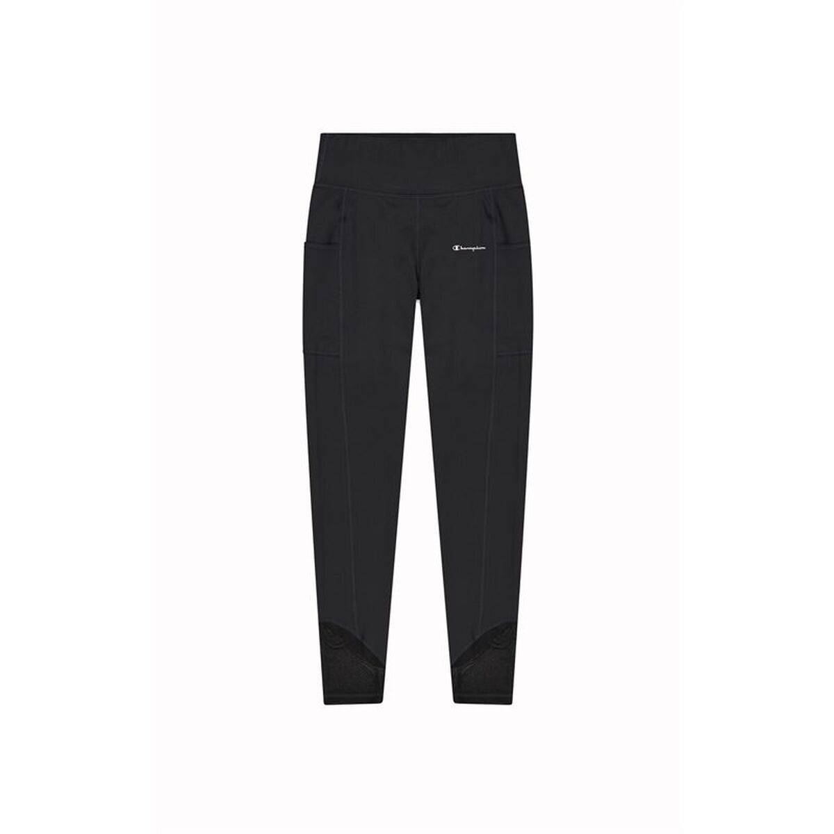 Mallas Deportivas de Mujer Champion Champion Crop Leggings Negro