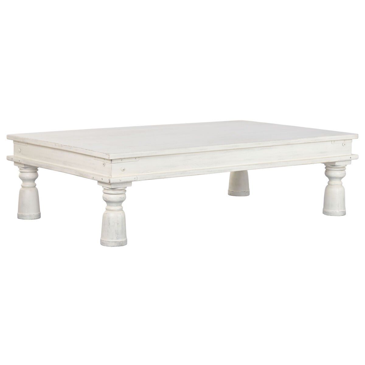 Mesa de Centro Home ESPRIT Blanco 70 x 107 x 45 cm