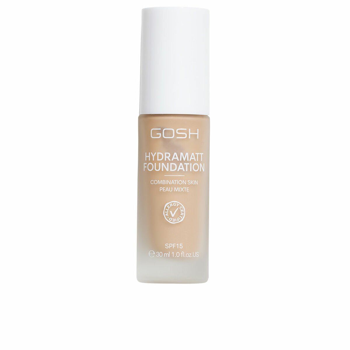 Base de Maquillaje Cremosa Gosh Copenhagen HYDRAMATT Nº 008-Medium-Neutral Spf 15 30 ml
