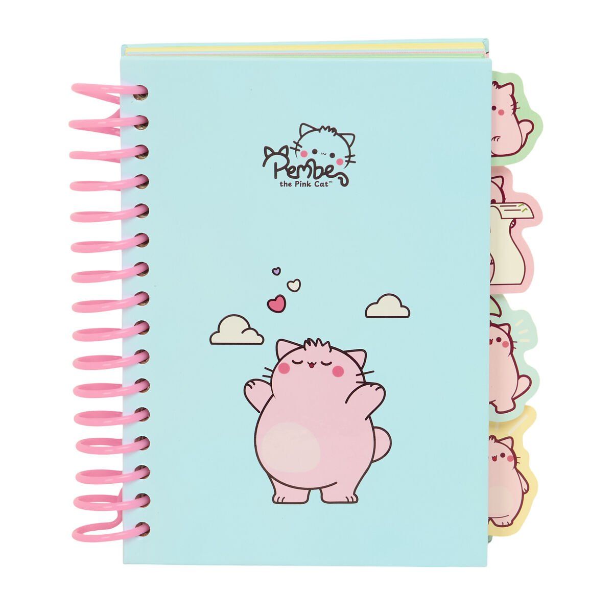 Carpeta de anillas Pembe The pink cat