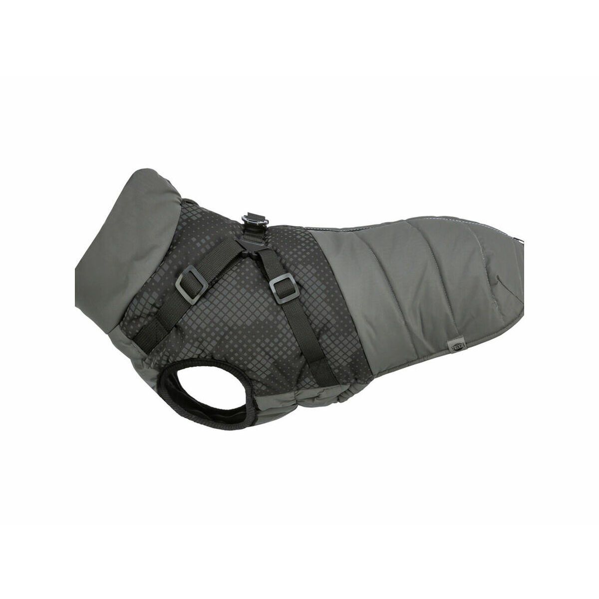 Abrigo para Perro Trixie Pontis Reflect Gris XXS
