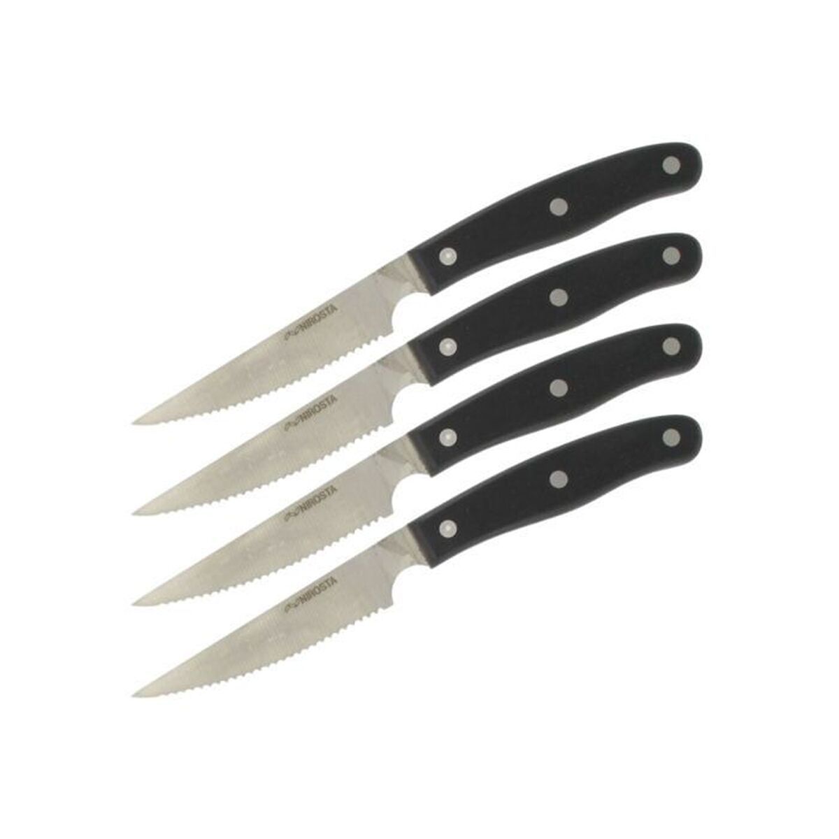 Set de Cuchillos Nirosta Acero Inoxidable 4 Piezas