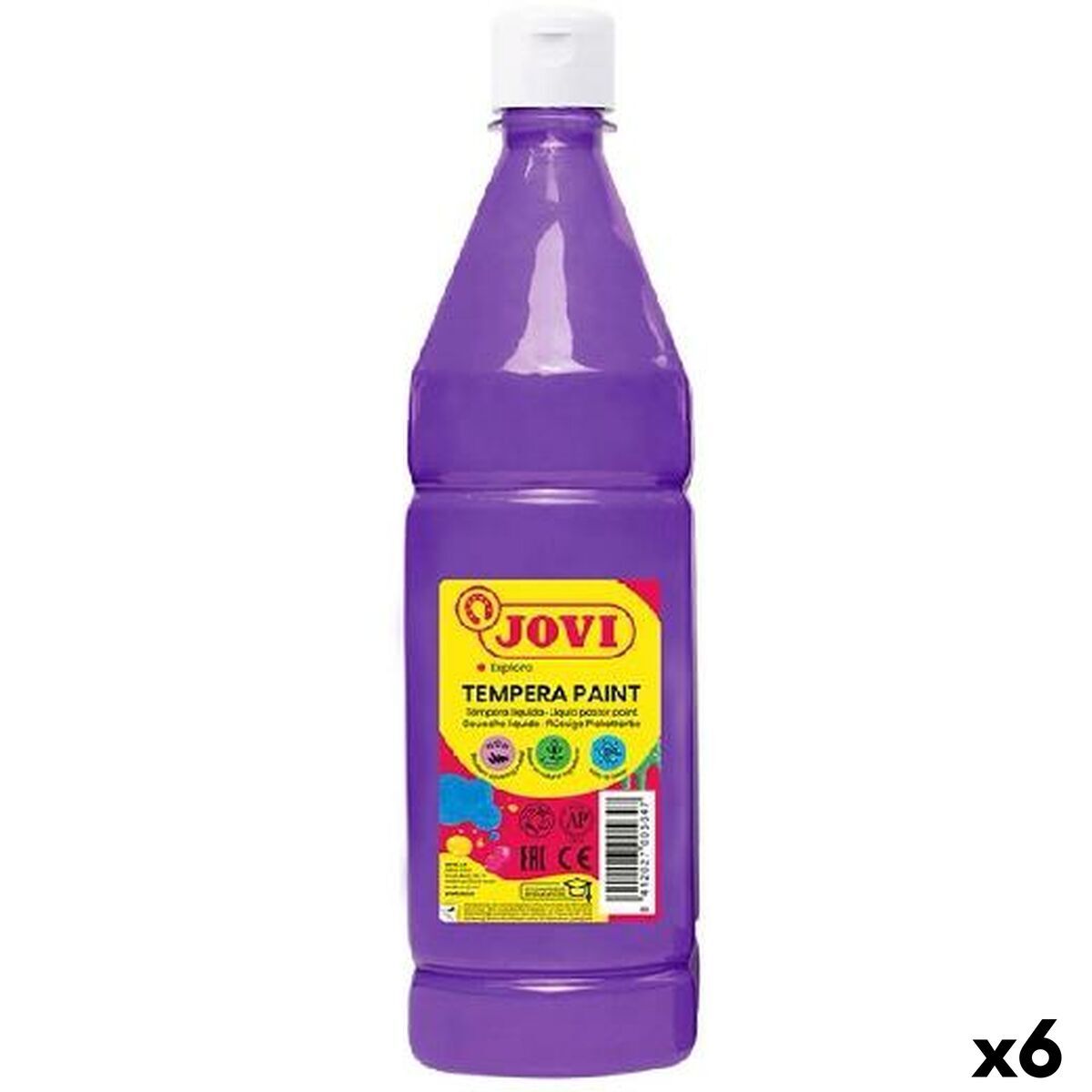 Témpera Jovi Violeta 1 L (6 Unidades)