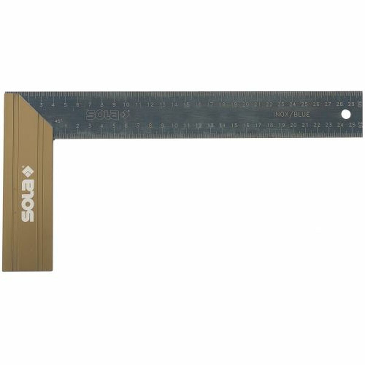 Escuadra de carpintero SOLA SRB 40 x 17 cm