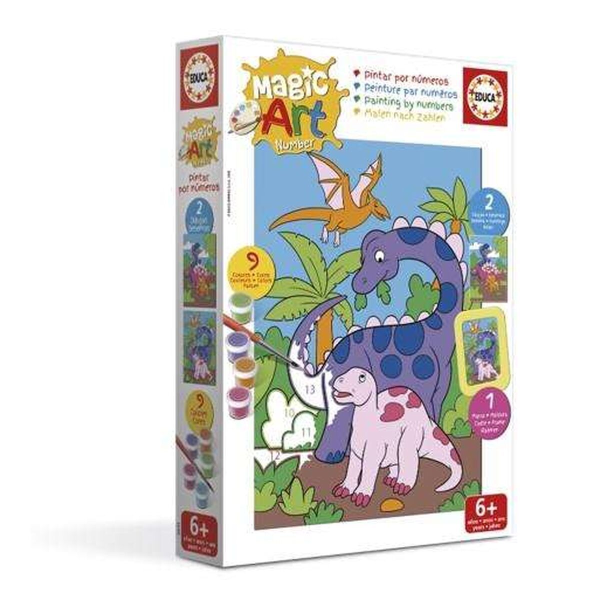 Juego Pinta y Colorea Educa