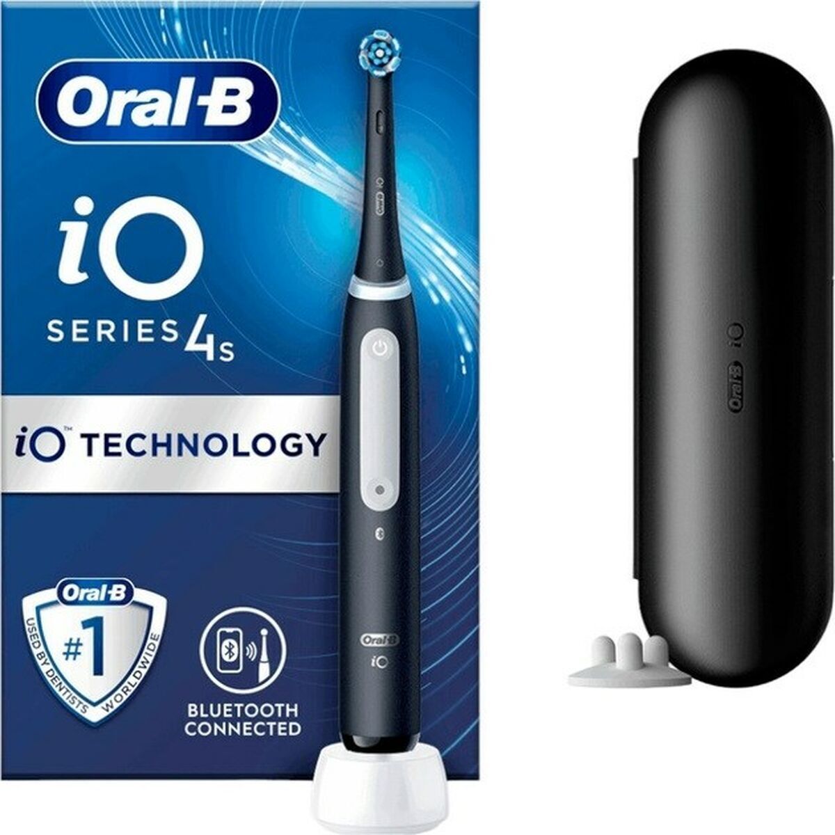 Cepillo de Dientes Eléctrico Oral-B iO4s Negro