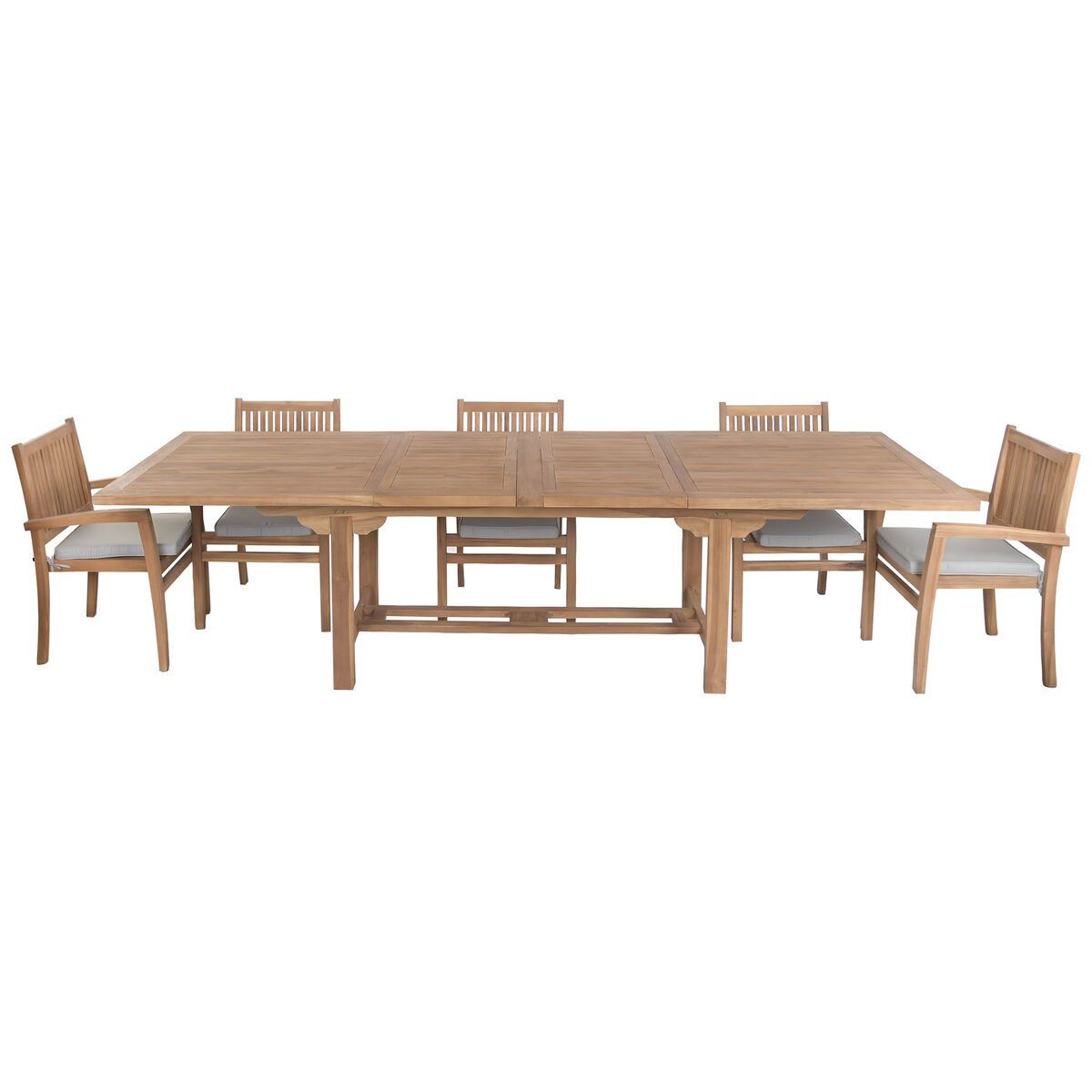 Conjunto de Mesa con Sillas Home ESPRIT 210 X 100 X 76 CM