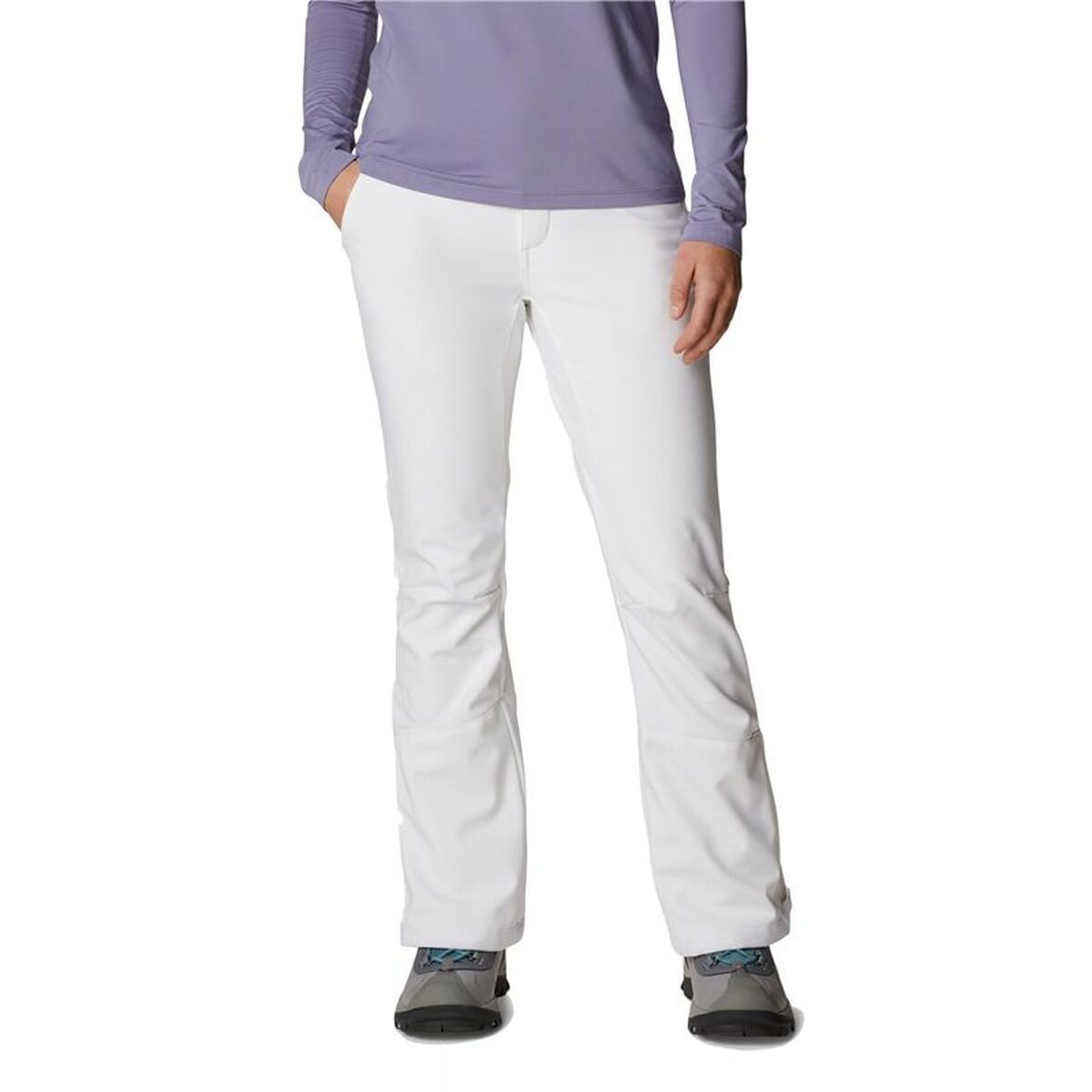 Pantalón Largo Deportivo Columbia Roffee Ridge IV Blanco