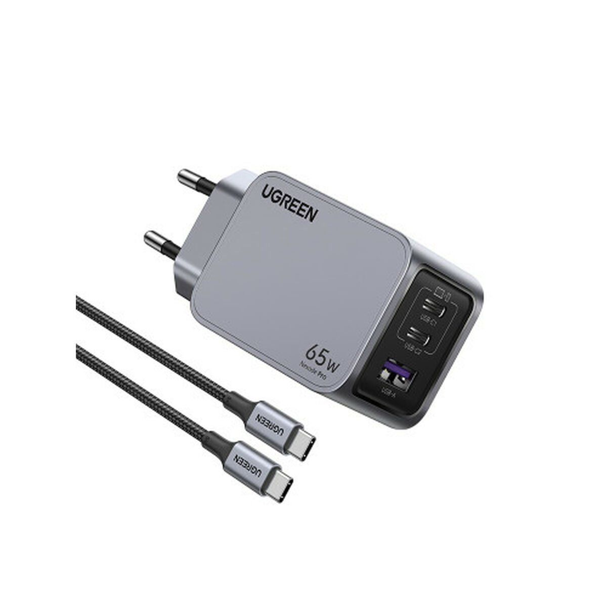 Cable USB a Lightning Ugreen 25871 Gris