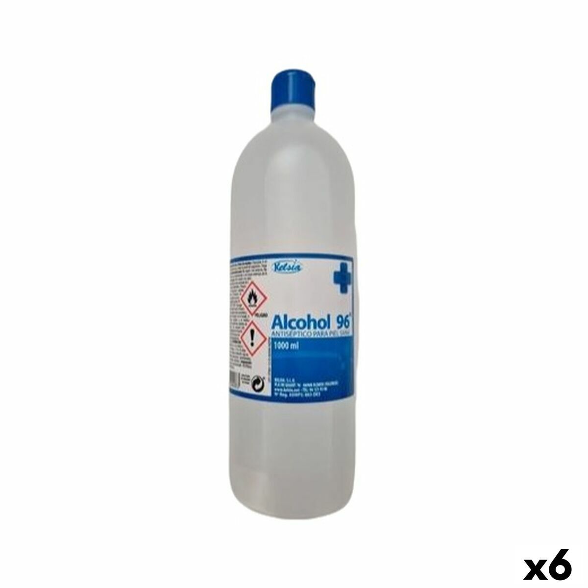Alcohol 96º 1 L (6 Unidades)