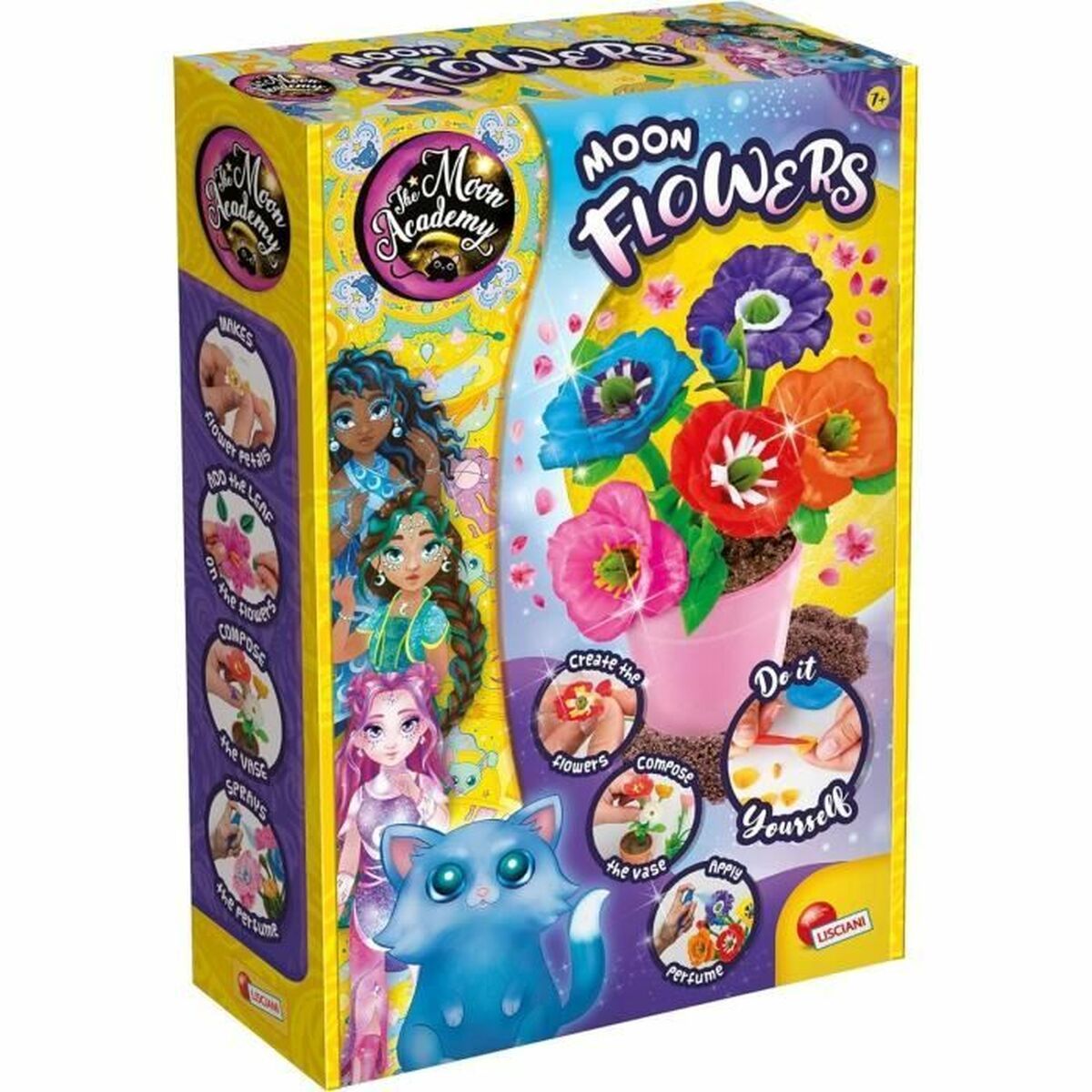 Juego de Manualidades Lisciani Giochi The Moon Academy Moon Flowers Multicolor