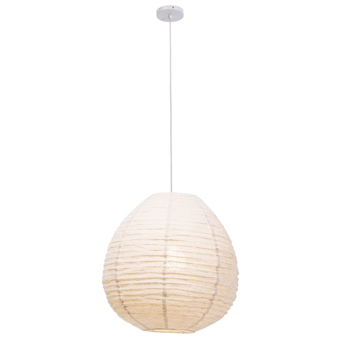 Lámpara de Techo Home ESPRIT Beige Yute 50 W 55 x 55 x 60 cm