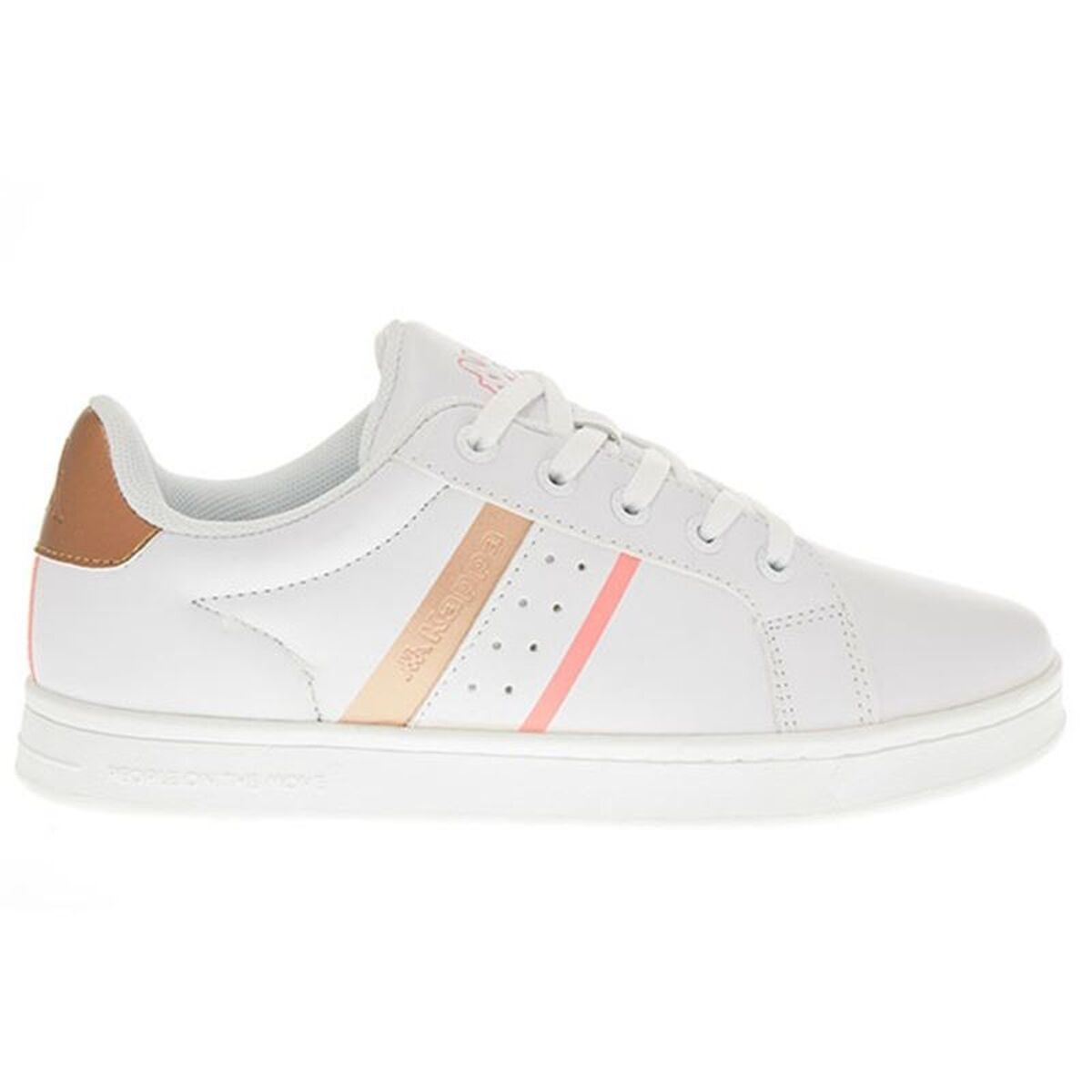 Zapatillas Deportivas Infantiles Kappa Logo Alpha Lace Blanco