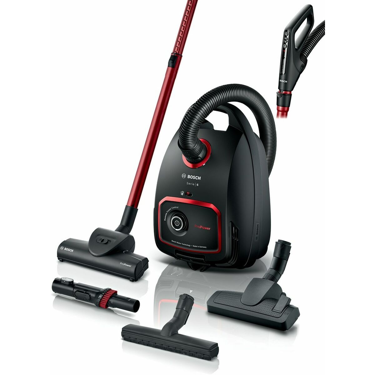 Aspiradora BOSCH BGL6POW1 Negro Rojo 850 W