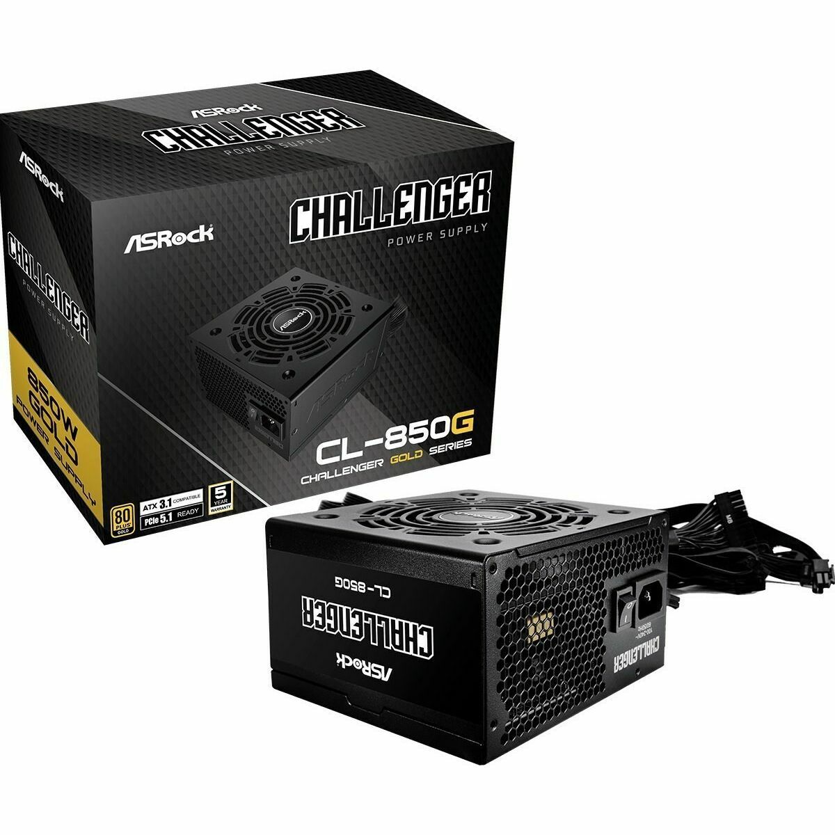 Fuente de Alimentación ASRock 90-UXC085-GNEAAA 850 W 80 Plus Gold