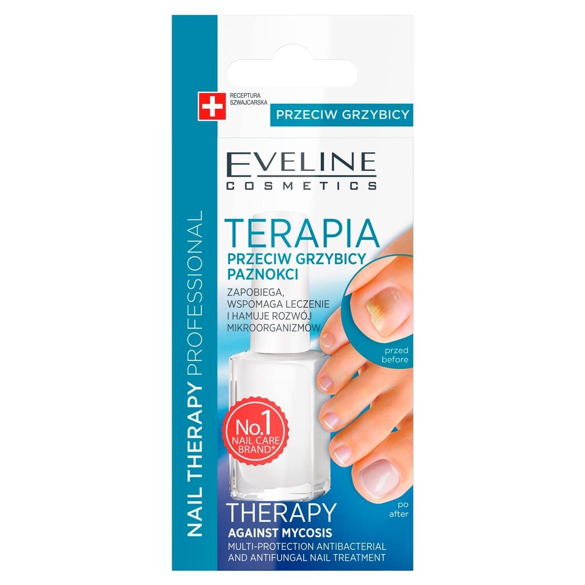 Fijador de Esmalte de Uñas Eveline Transparente