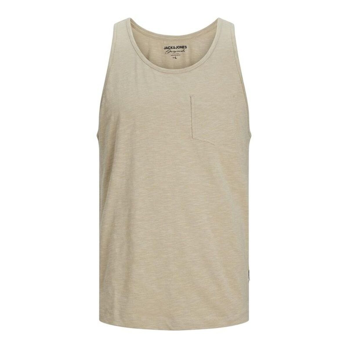 Camiseta de Tirantes Hombre Jack & Jones Jortampa Slub Top