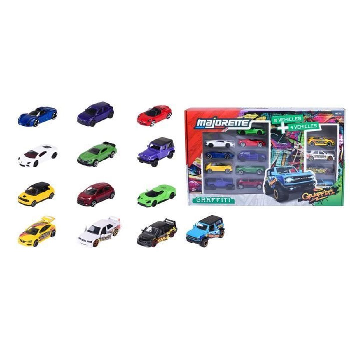 Coche Smoby Multicolor (12 Unidades)