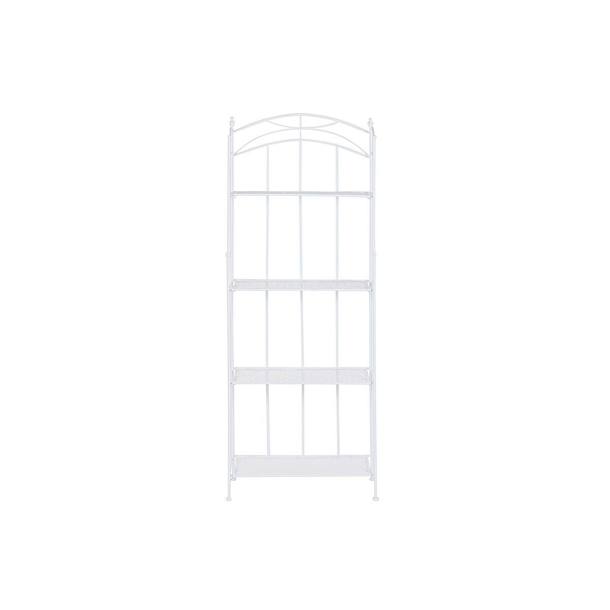 Estantería Home ESPRIT Blanco Hierro 4 Estantes 58 X 28 X 160 CM
