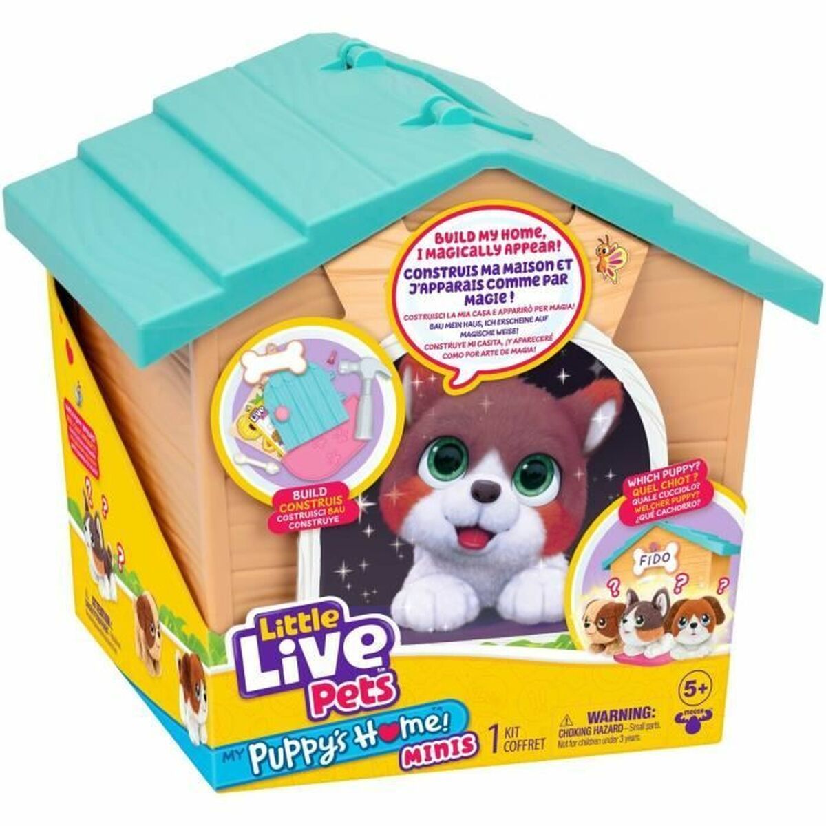 Peluche Moose Toys Orange Dog Multicolor Felpa Perro