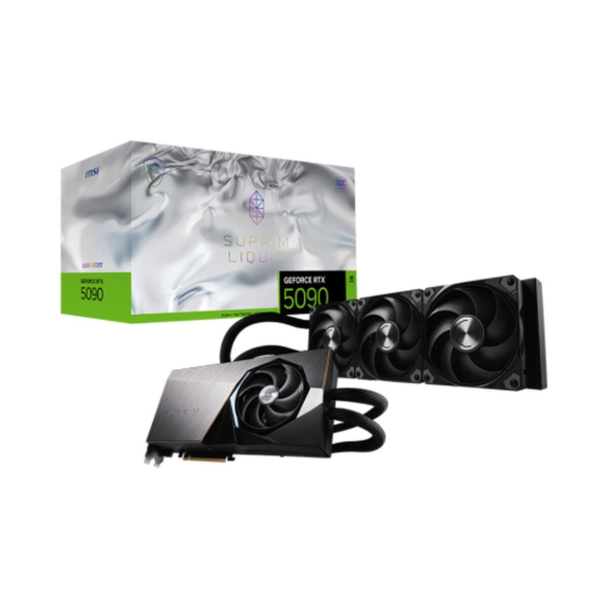 Tarjeta Gráfica MSI GEFORCE RTX 5090 32G SUPRIM LIQUID SOC
