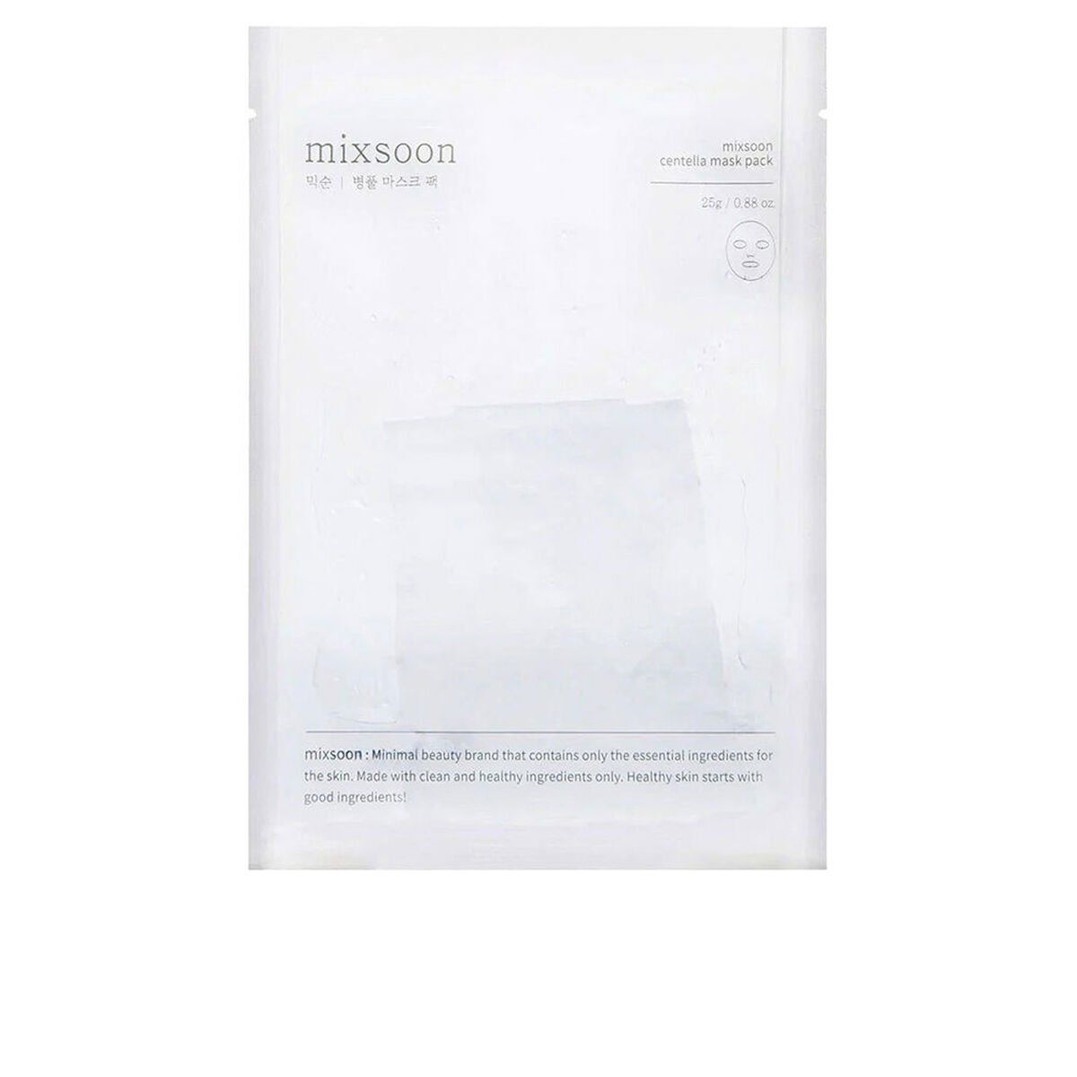 Mascarilla Facial Hidratante Mixsoon CENTELLA
