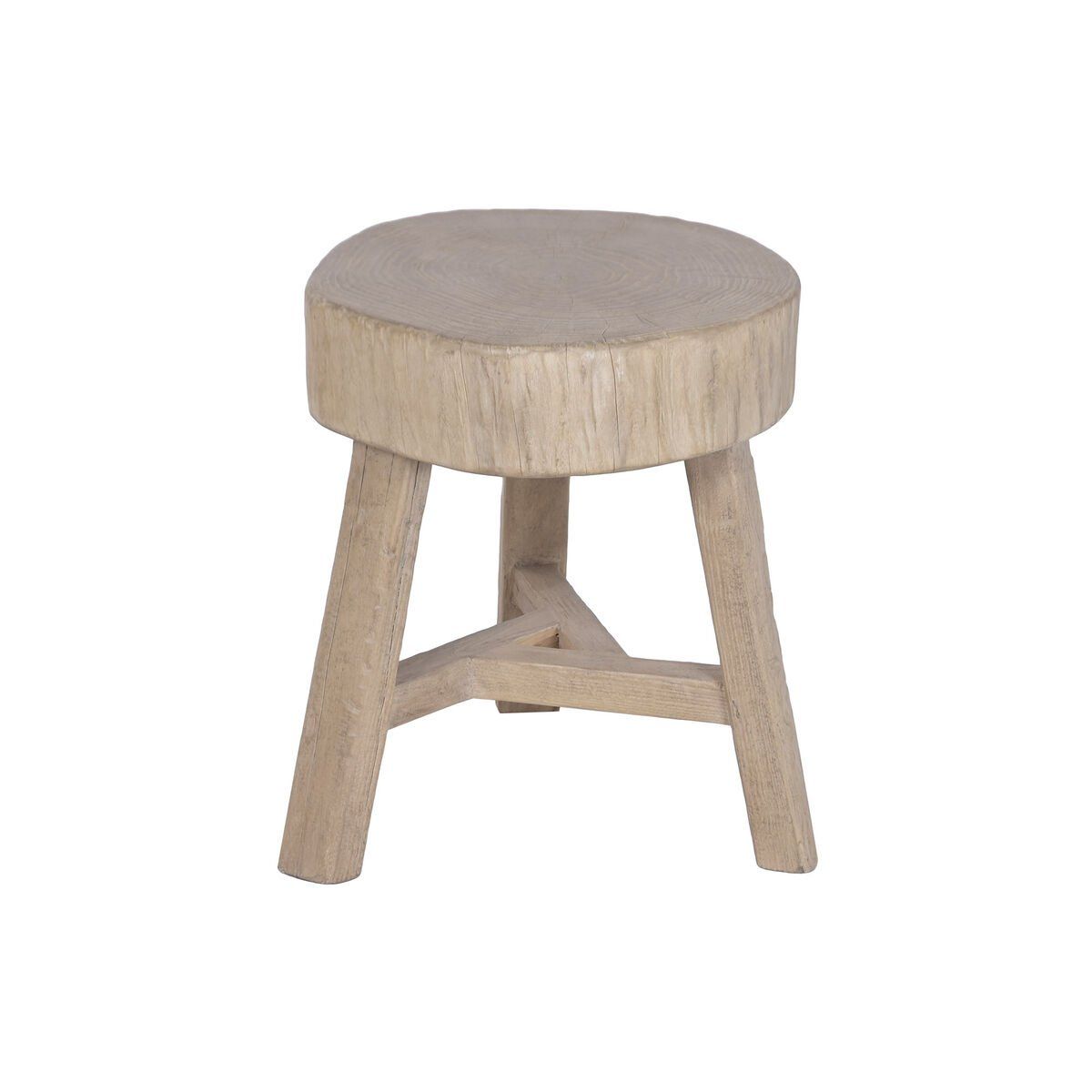 Mesa auxiliar Home ESPRIT Natural 46 x 46 x 50 cm
