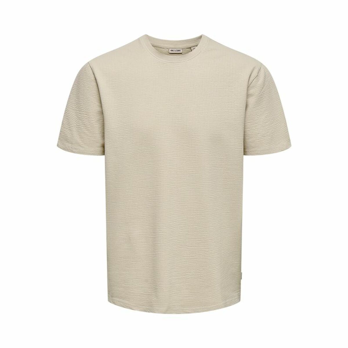 Camiseta de Manga Corta Hombre Only & Sons Onskian Life Reg Seersucker Ss