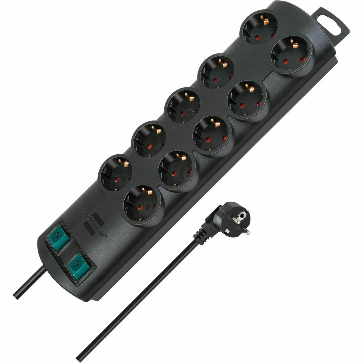 Regleta 10 Tomas Schuko Brennenstuhl Primera-Line 3600 W (2 m)