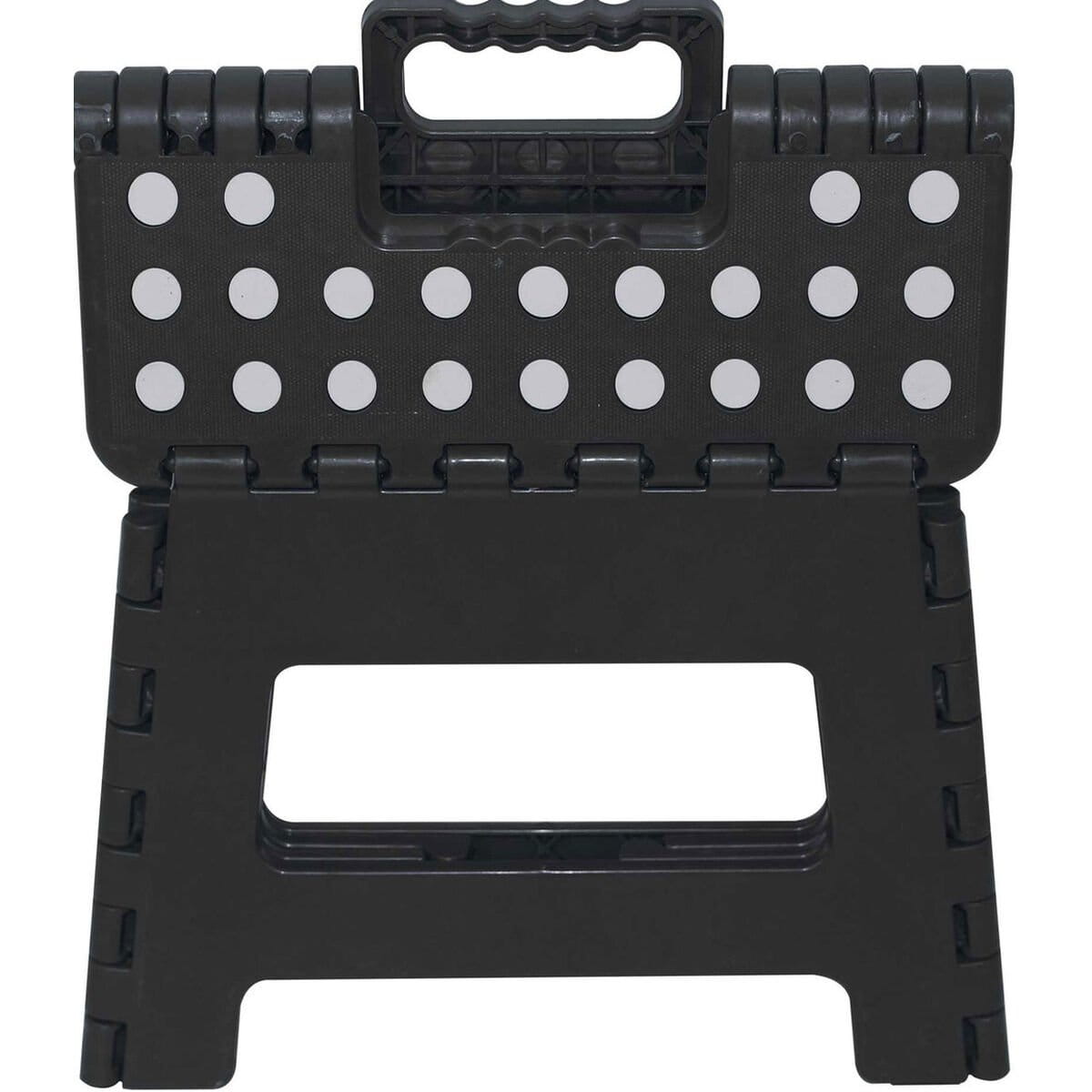 Taburete Step Marbueno Negro 26 x 33 x 27 cm Plegable