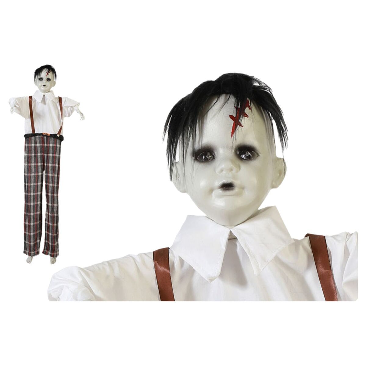 Decoración para Halloween 122 cm Blanco Fantasma Niño
