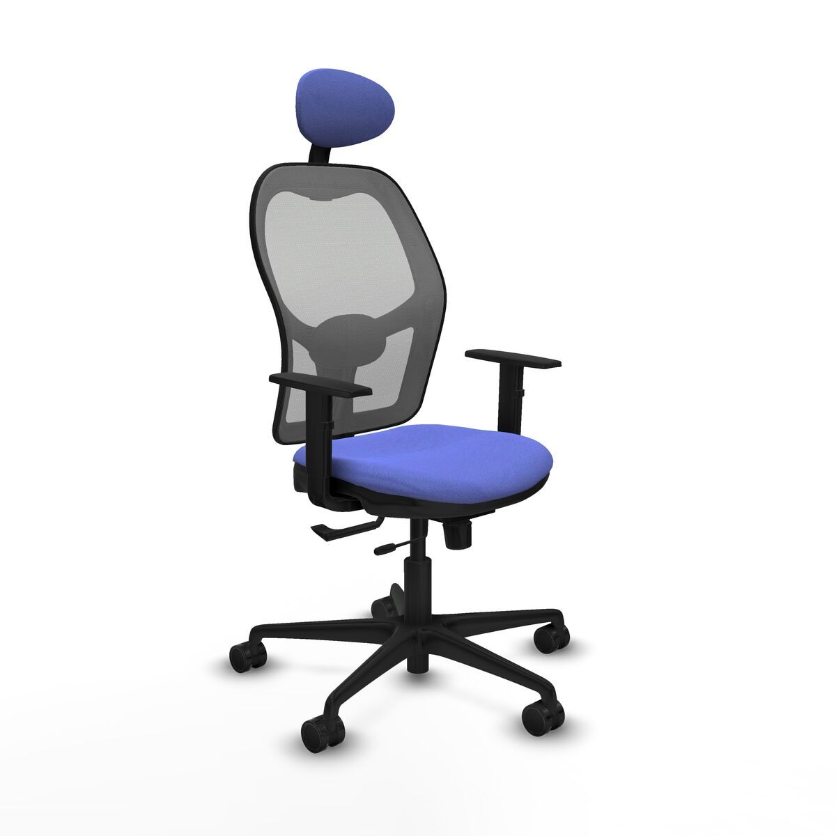 Silla de Oficina con Cabecero Jorquera Piqueras y Crespo 1D036N1 Azul claro