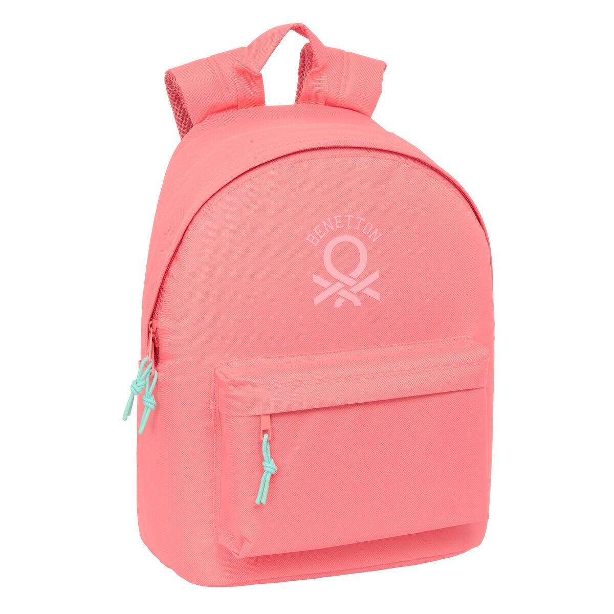 Mochila Escolar Benetton benetton basics Coral 31 x 41 x 16 cm