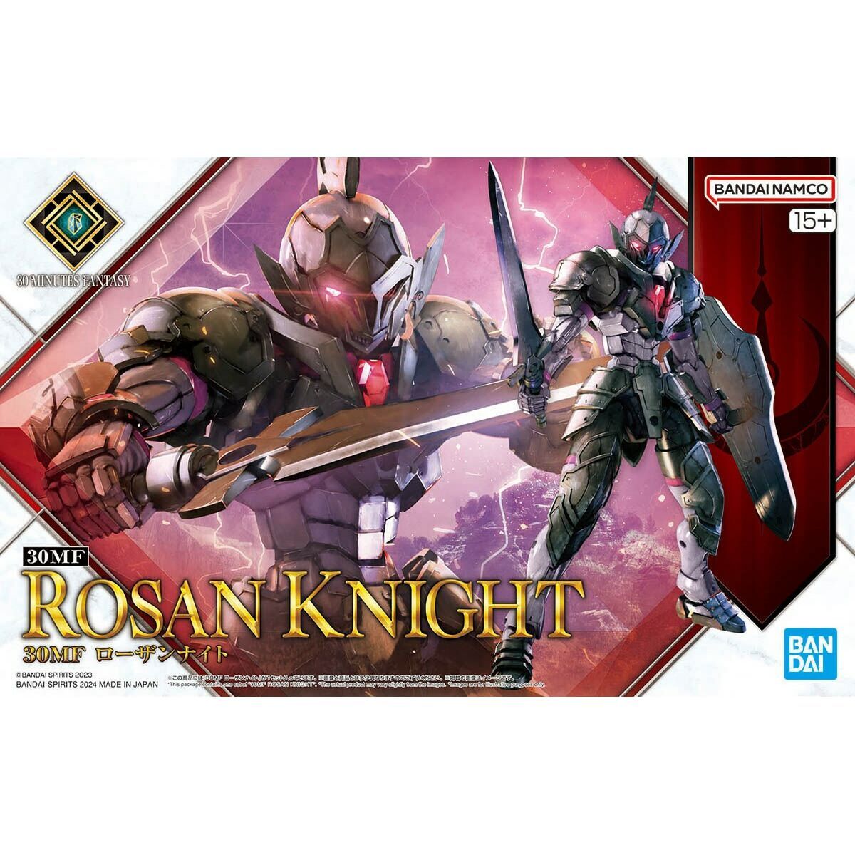 Figura Coleccionable Bandai 30MF ROSAN KNIGHT Guerrero