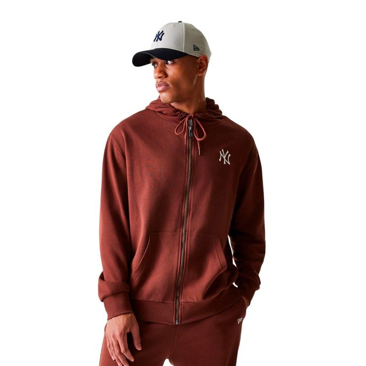 Chaqueta New Era New York Yankees MLB Midi League Marrón